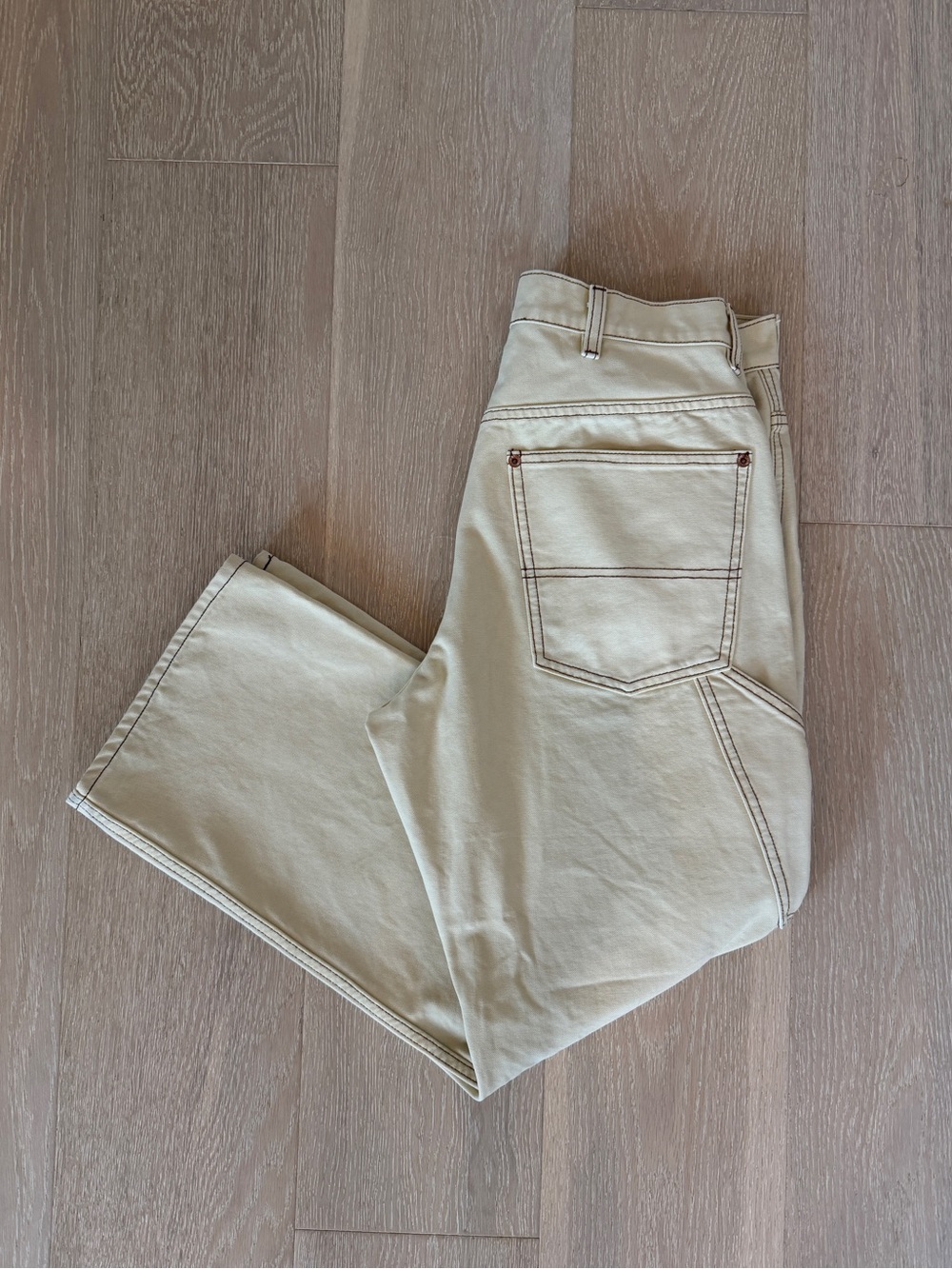 Brut Archives - Carpenter Pant- Beige - Size 32